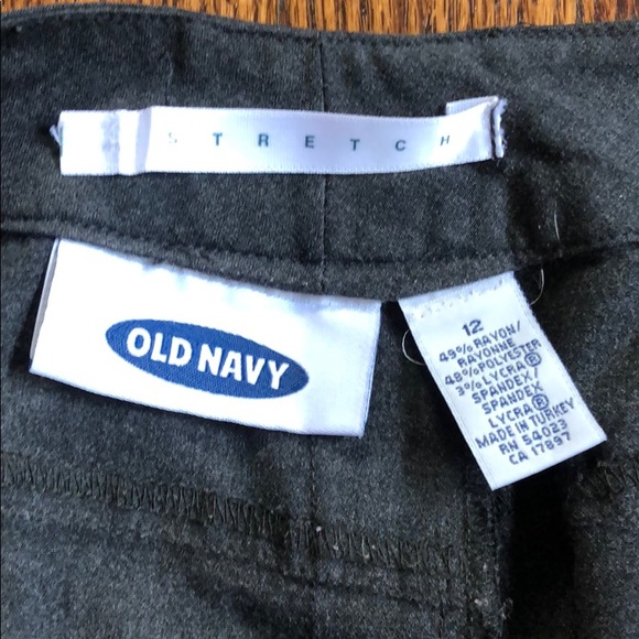 Old Navy Ankle-length skirt 12 Dk Grey - Picture 2 of 5